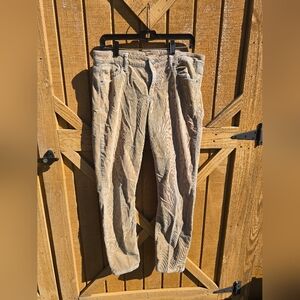 Striped Corduroy Pants
